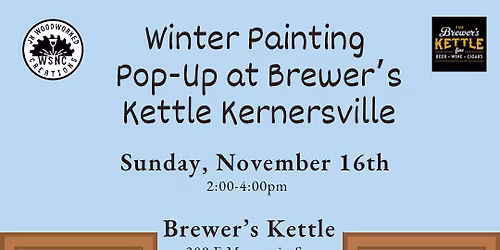 Winter Painting Pop-Up at Brewer's Kettle