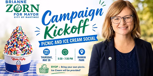 Campaign Kickoff Picnic and Ice Cream Social