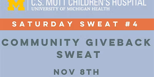 DETROIT SWEAT - COMMUNITY GIVEBACK SWEAT