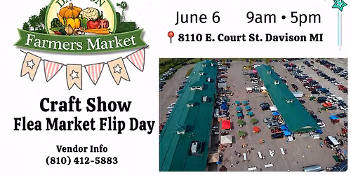 Craft Show and Flea Market Flip Day