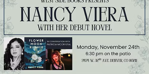 Nancy Viera and Patricia McCrystal at West Side Books