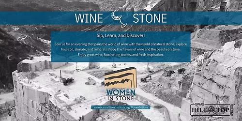 Wine and Stone - Powered by Natural Stone Institute
