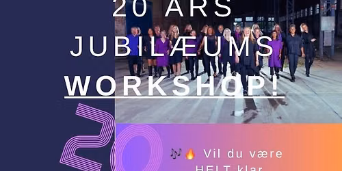     Warm Up til Jubil\u00e6umsfesten! WORKSHOP