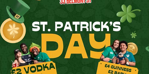 St Patrick's Day Shindig at Priory