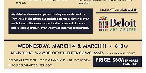 Dot Mandala Painting Class