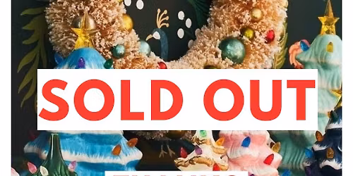 Vintage Inspired Christmas Trees at Commerce Social House