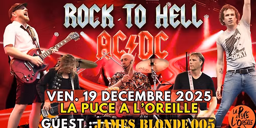Rock To Hell Show AC\/DC | La Puce a L'Oreille, Riom (63)