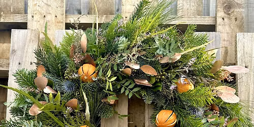 Festive Wreath Workshop at The Ship Inn Brimscombe