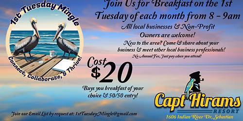 1st Tuesday Mingle - May 2026