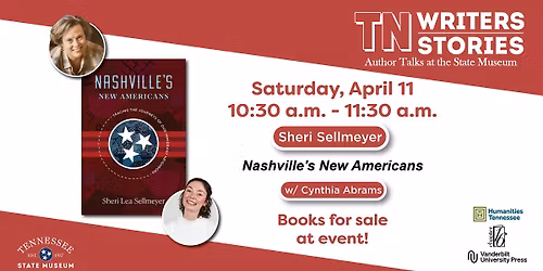 TN Writers TN Stories presents Nashville's New Americans by Sheri Sellmeyer