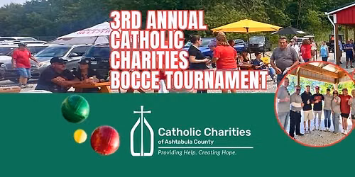3rd Annual Catholic Charities Bocce Tournament