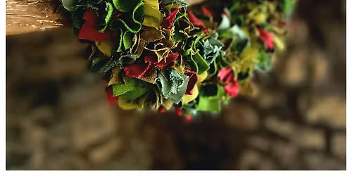 Christmas Fabric Wreath Workshop