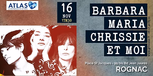 BARBARA, MARIA, CHRISSIE ET MOI