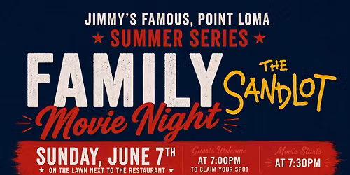 Family Movie Night | Summer Series at Point Loma 