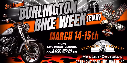 BURLINGTON BIKE WEEKEND AT DOWN HOME H-D