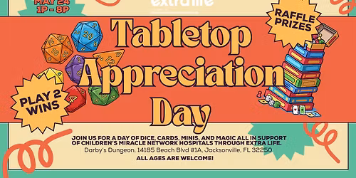 Extra Life Tabletop Appreciation Day