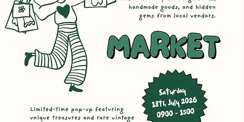 Flea Market - Saturday 18.07.26, 0900-1500