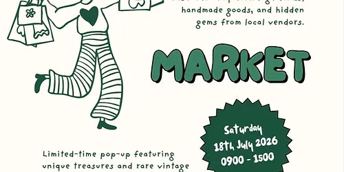 Flea Market - Saturday 18.07.26, 0900-1500