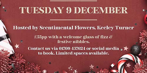 Christmas Table Arrangement\/Centrepiece Class \ud83c\udf3a\ud83c\udf84