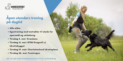 \u00c5pen utend\u00f8rs trening p\u00e5 dagtid (ledige plasser)