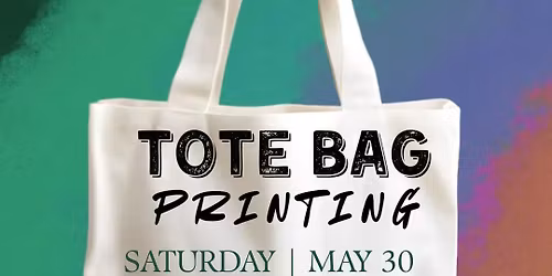 Tote Bag Printing Workshop
