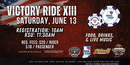 Victory Ride XIII for Honor Flight!