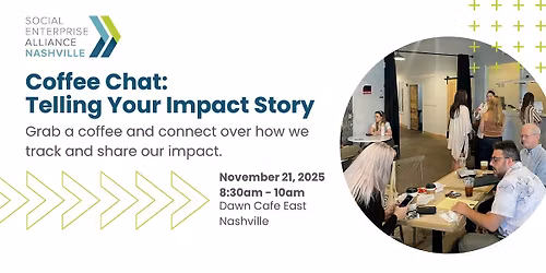 Coffee Chat: Telling Your Impact Story