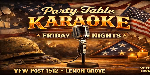 Karaoke at VFW Post 1512!