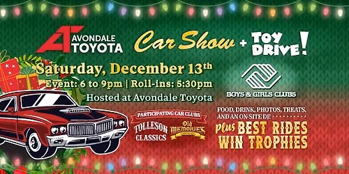 Holiday Car Show & Toy Drive