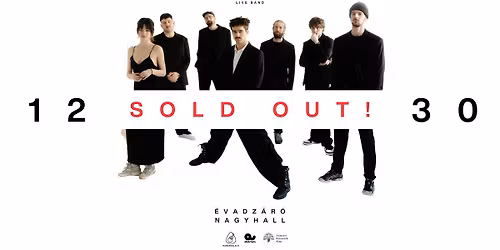 SOLD OUT! Co Lee (Live Band) - \u00c9vadz\u00e1r\u00f3 | 12.30. | Akv\u00e1rium Nagyhall