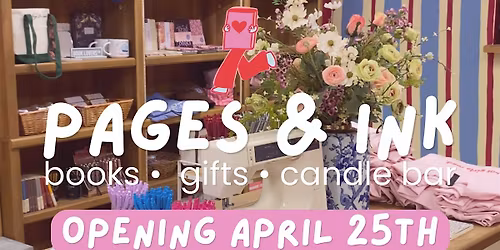 Pages & Ink Grand Opening! Arkansas's First Romance Bookstore & Candle Bar