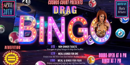 Drag Bingo for Equality Kansas