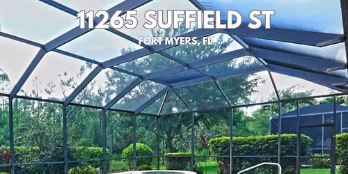 Open House - 11265 Suffield St, Fort Myers, FL 33913