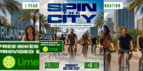 2nd Annual Spin The City: UCF Homecoming Community Bike Ride