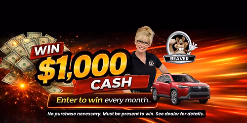 WIN $1,000 CASH!
