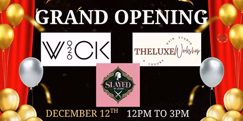 Synergy Village Welcomes Wick926, The Luxe Workshop & Slayed by Lexan!