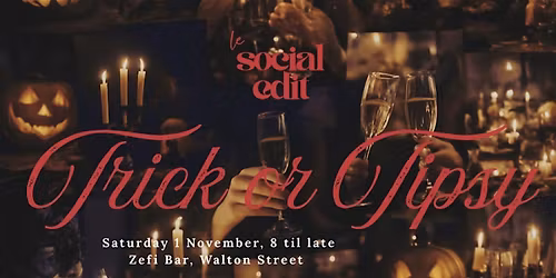 Trick or Tipsy