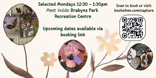 Pause, Notice & Create: Session for Women