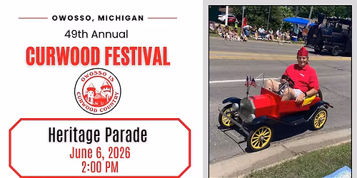 Curwood Festival Heritage Parade 2026