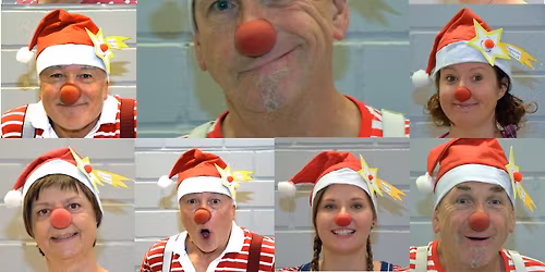 Clownsvisiten Baden e.V. auf dem Weihnachtsmarkt Baden-Baden