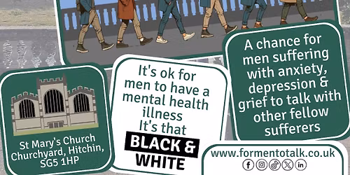 'For Men To Talk'...and Walk (Hitchin)