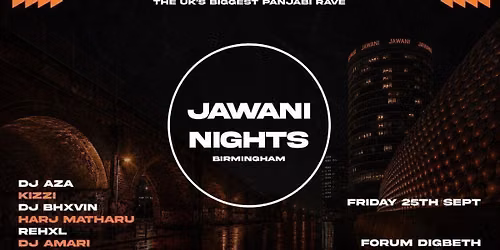 Jawani Nights - Panjabi Boiler Room Rave