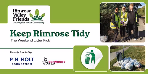 Keep Rimrose Tidy - The Weekend Litter Pick!