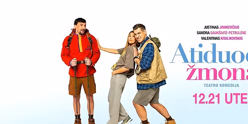 PREMJERA! Spektaklis ATIDUODU \u017dMON\u0104 | UTENA