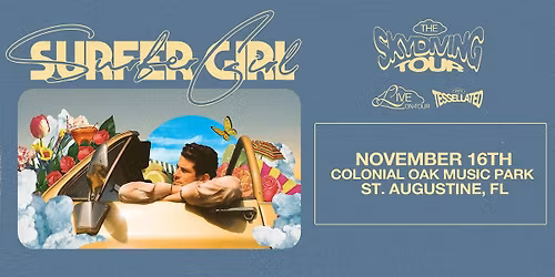 SURFER GIRL "THE SKYDIVING TOUR" w\/  TESSELLATED - ST AUGUSTINE