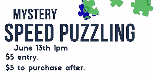 Saturday Mystery Speed Puzzling!