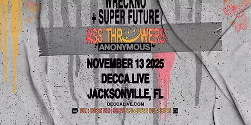 Wreckno X Super Future at DECCA LIVE | Thurs 11.13.25