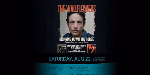 The Wallflowers - Bringing Down the Horse 30th Anniversary Tour at Concerts at Point of the Bluff