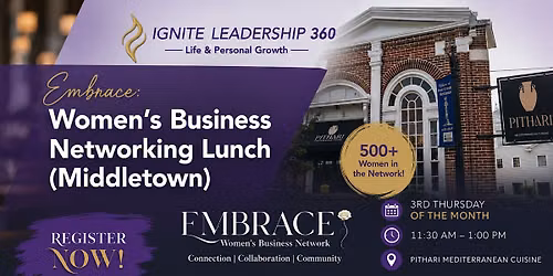 Embrace: Women's Business Networking Lunch [Middletown]