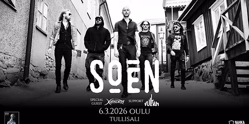 SOEN (SWE) \/\/ Tullisali, Oulu \/\/ pe 6.3.2026